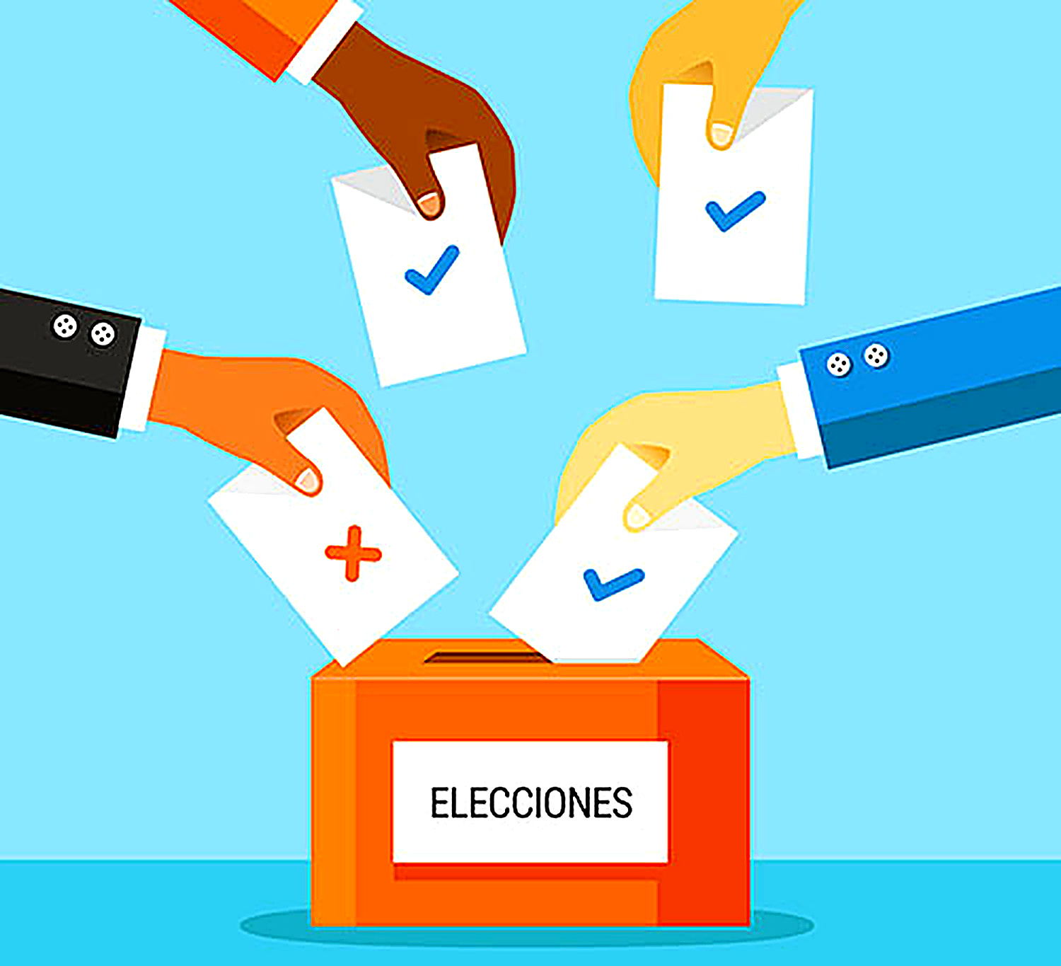 Ilustración de elecciones de directorio