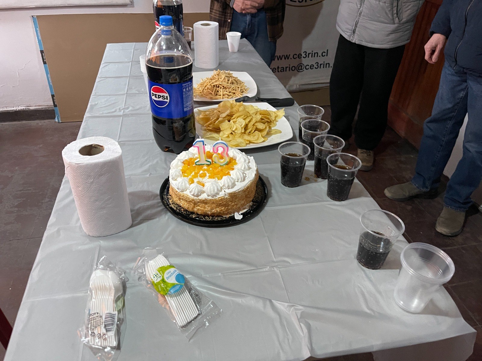 Un momento de encuentro y celebración compartido por la comunidad del club.